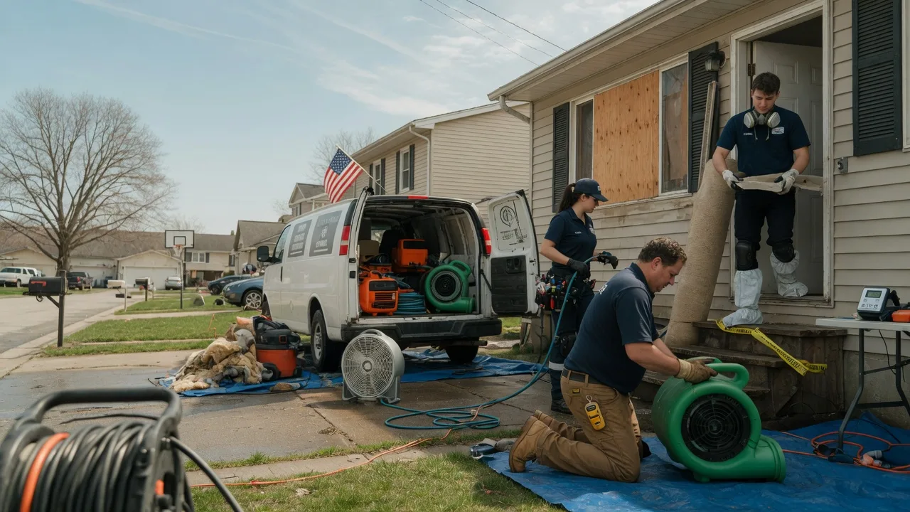 Water Damage Restoration in Midway, AR near me